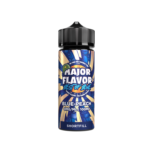 Major Flavour Best Of Blue 100ml Shortfill 0mg (70VG/30PG) | Major Flavor | Hall of Vape |  | Vaping Products