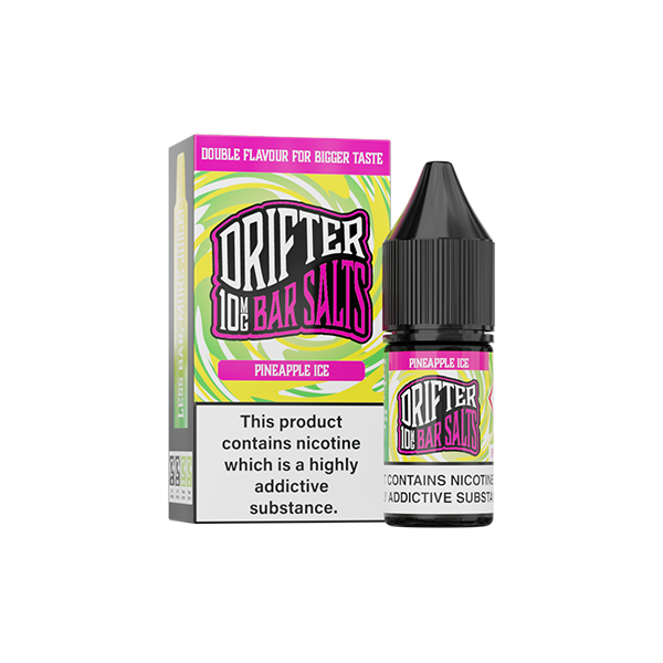 10mg Drifter Bar Salts 10ml (50VG/50PG) | Drifter | Hall of Vape |  | Vaping Products