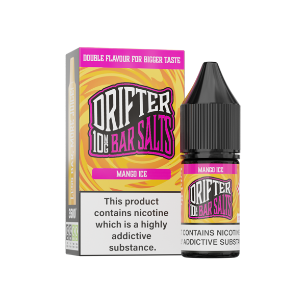 10mg Drifter Bar Salts 10ml (50VG/50PG) | Drifter | Hall of Vape |  | Vaping Products