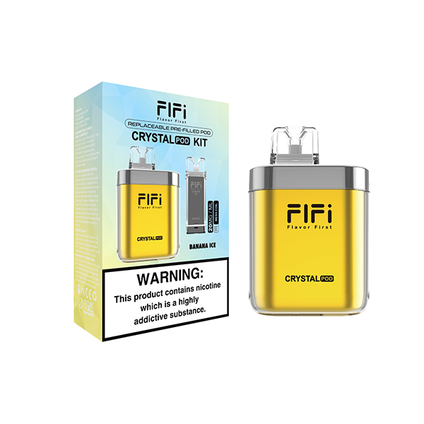 20mg FLFI Crystal Disposable Pod Kit 600 Puff | FLFI | Hall of Vape |  | Vaping Products