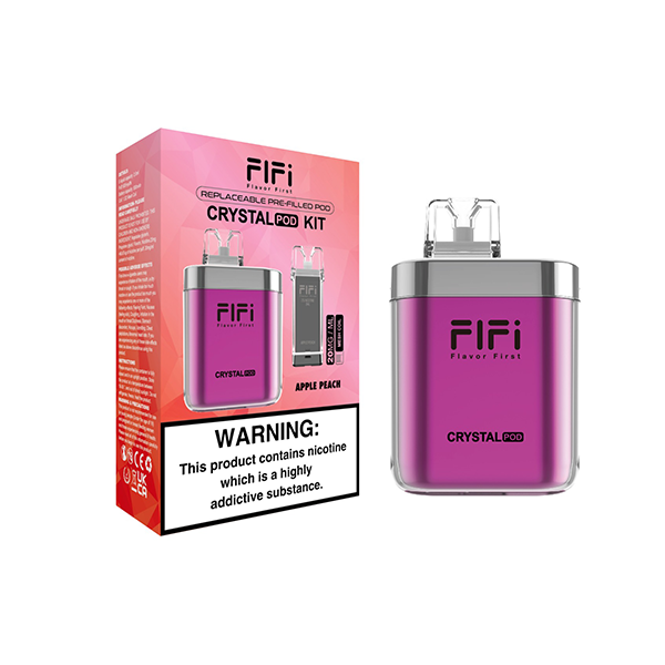 20mg FLFI Crystal Disposable Pod Kit 600 Puff | FLFI | Hall of Vape |  | Vaping Products