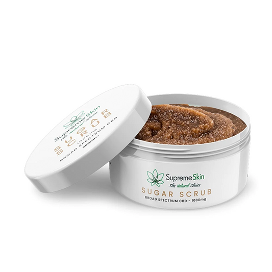 Supreme CBD 1000mg Sugar Scrub - 200ml | Supreme CBD | Hall of Vape |  | CBD Products