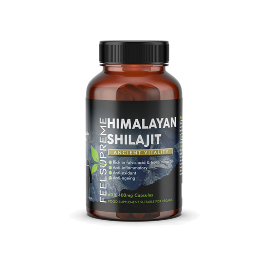 Feel Supreme 24000mg Himalayan Shilajit Capsules - 60 Caps | Feel Supreme | Hall of Vape |  | Nootropics & Supplements