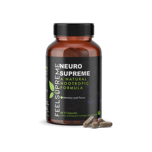 Feel Supreme Neuro Supreme Nootropic Capsules - 60 Caps | Feel Supreme | Hall of Vape |  | CBD Products