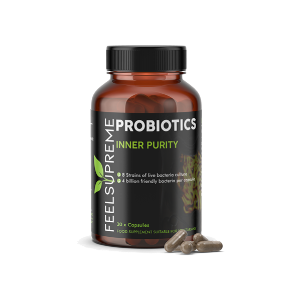 Feel Supreme Probiotics Inner Purity Capsules - 30 Caps | Feel Supreme | Hall of Vape |  | CBD Products