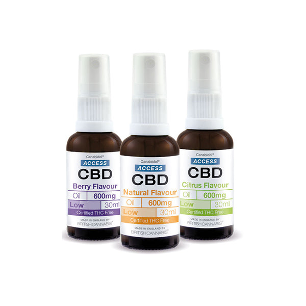 Access CBD 600mg CBD Broad Spectrum Oil Mixed 30ml | Access CBD | Hall of Vape |  | CBD Products