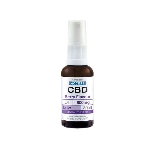 Access CBD 600mg CBD Broad Spectrum Oil Mixed 30ml | Access CBD | Hall of Vape |  | CBD Products