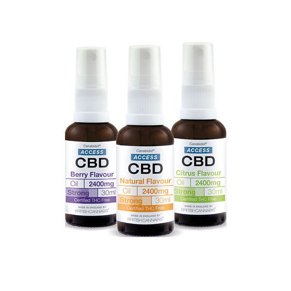 Access CBD 2400mg CBD Broad Spectrum Oil 30ml | Access CBD | Hall of Vape |  | CBD Products