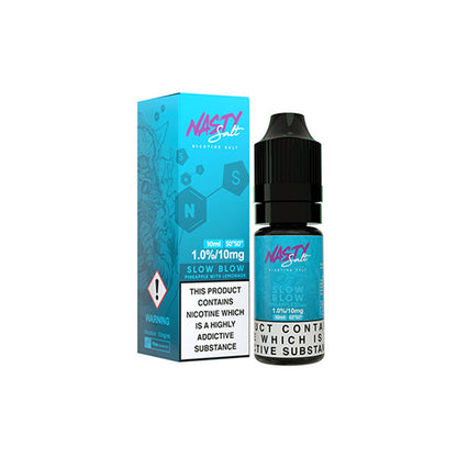 20mg Nasty Salts 10ml Nic Salts (50VG/50PG)