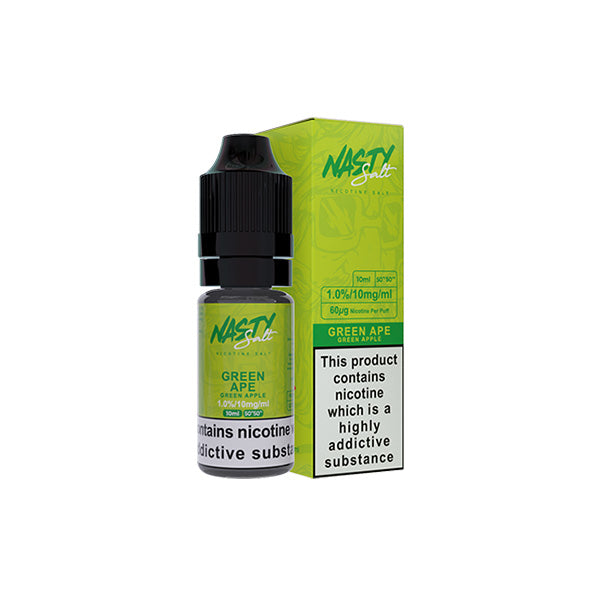 20mg Nasty Salts 10ml Nic Salts (50VG/50PG)