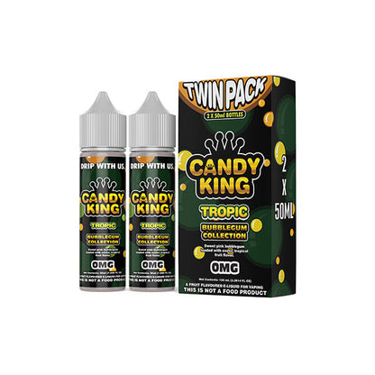 Candy King By Drip More 50ml Shortfill 0mg Twin Pack (70VG/30PG) | Drip More | Hall of Vape |  | Vaping Products