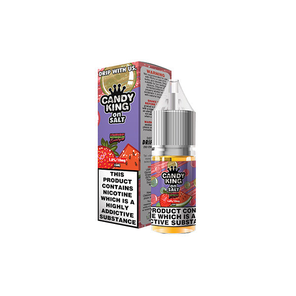 10mg Candy King Salts By Drip More 10ml Nic Salts (50VG/50PG) | Drip More | Hall of Vape |  | Vaping Products