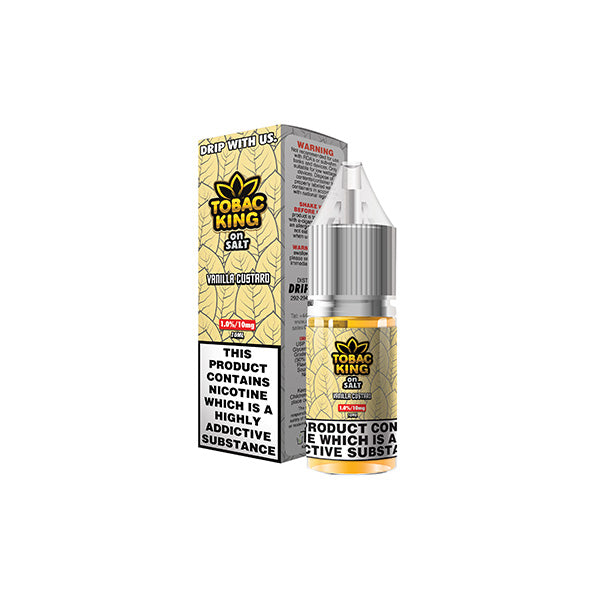 10mg Tobac King Salts By Drip More 10ml Nic Salts (50VG/50PG) | Drip More | Hall of Vape |  | Vaping Products