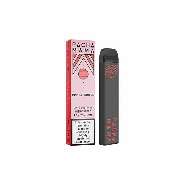 20mg Pacha Mama Disposable Vaping Device 600 Puffs | Pachamama | Hall of Vape |  | Vaping Products