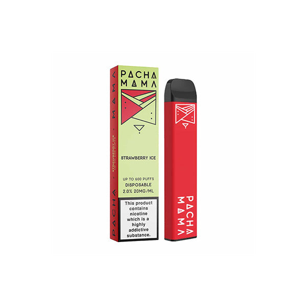 20mg Pacha Mama Disposable Vaping Device 600 Puffs | Pachamama | Hall of Vape |  | Vaping Products