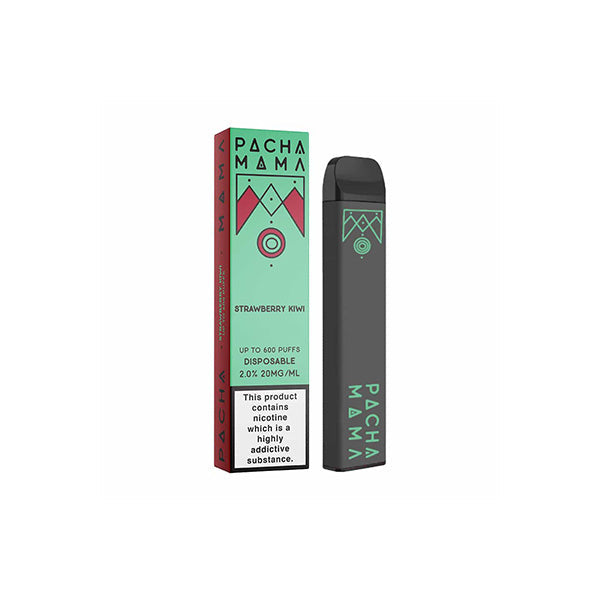 20mg Pacha Mama Disposable Vaping Device 600 Puffs | Pachamama | Hall of Vape |  | Vaping Products