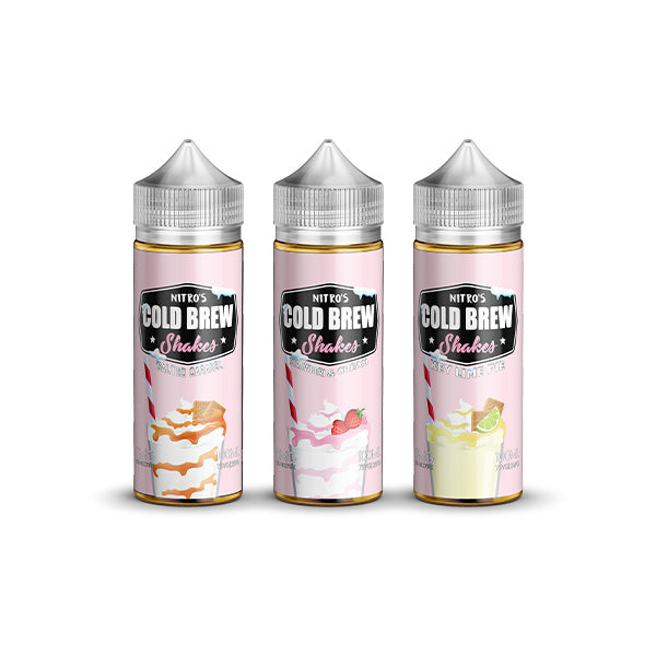 Nitro's Cold Brew Shakes 100ml Shortfill 0mg (75VG/25PG) | Nitro's Cold Brew | Hall of Vape |  | Vaping Products