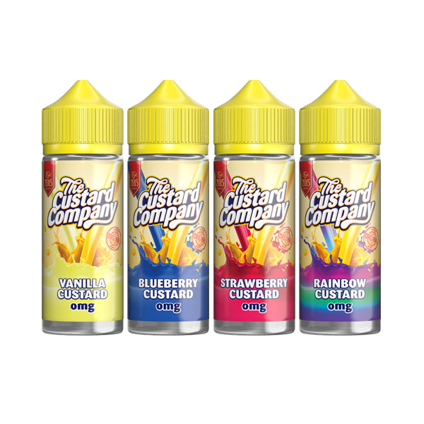 The Custard Company 100ml Shortfill 0mg (70VG/30PG) | The Custard Company | Hall of Vape |  | Vaping Products