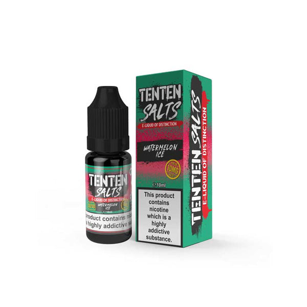 10mg TenTen 10ml Nic Salts (50VG/50PG) | TenTen | Hall of Vape |  | Vaping Products