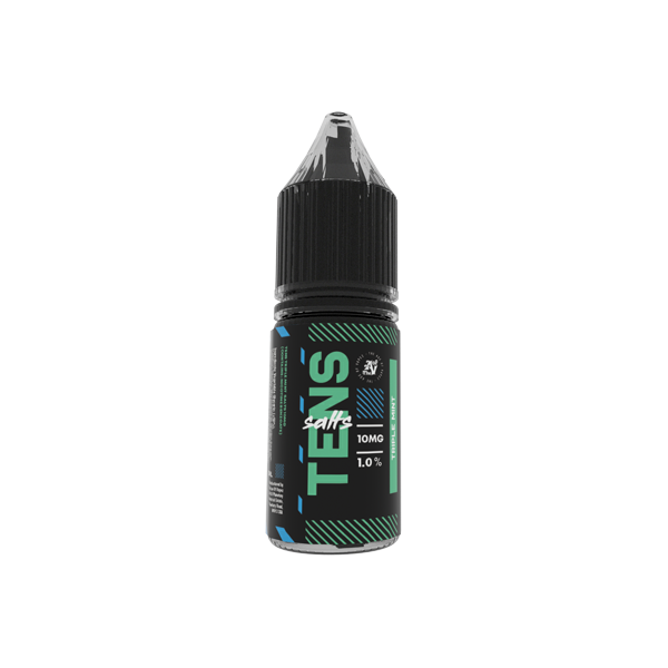 10mg Tens Salts 10ml Nic Salts (50VG/50PG) - (Full Box) Pack Of 10 | Tens | Hall of Vape |  | Vaping Products