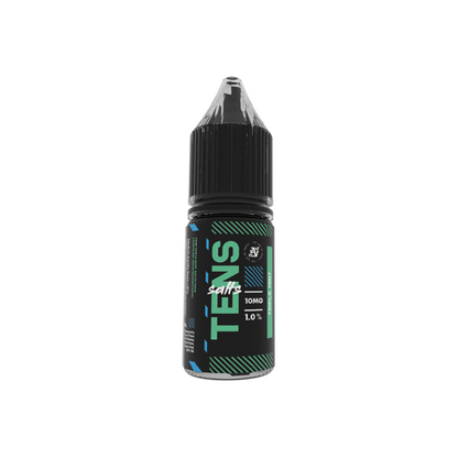 10mg Tens Salts 10ml Nic Salts (50VG/50PG) - (Full Box) Pack Of 10 | Tens | Hall of Vape |  | Vaping Products