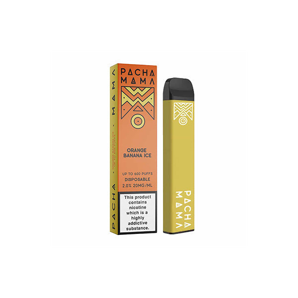 20mg Pacha Mama Disposable Vaping Device 600 Puffs | Pachamama | Hall of Vape |  | Vaping Products