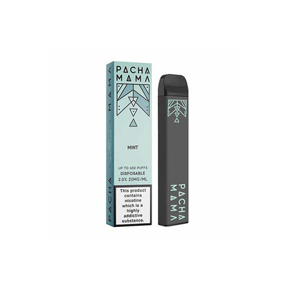 20mg Pacha Mama Disposable Vaping Device 600 Puffs | Pachamama | Hall of Vape |  | Vaping Products