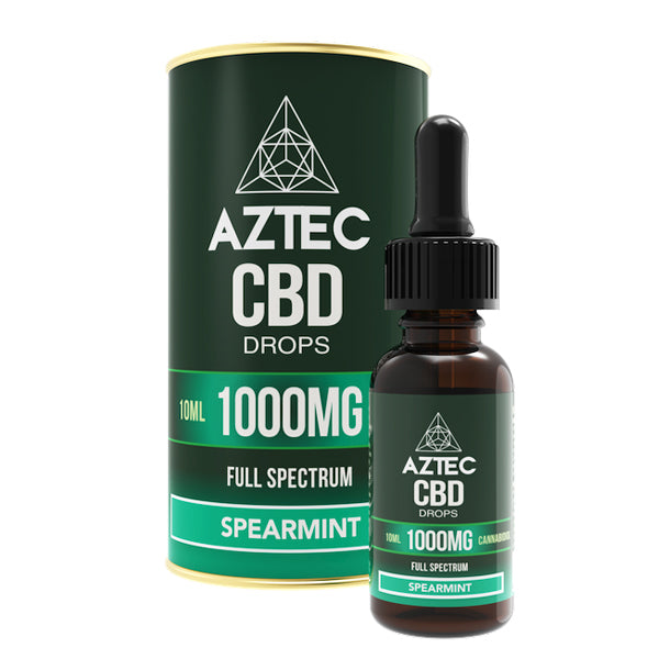 Aztec CBD Full Spectrum Hemp Oil 1000mg CBD 10ml | Aztec CBD | Hall of Vape |  | CBD Products