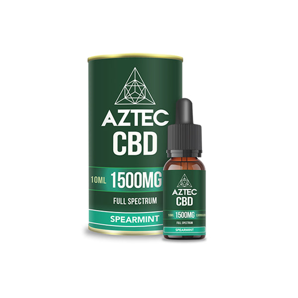 Aztec CBD Full Spectrum Hemp Oil 1500mg CBD 10ml | Aztec CBD | Hall of Vape |  | CBD Products