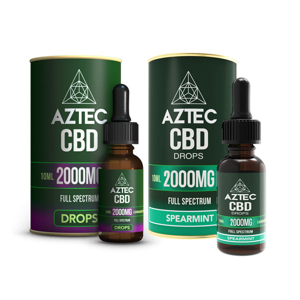 Aztec CBD Full Spectrum Hemp Oil 2000mg CBD 10ml | Aztec CBD | Hall of Vape |  | CBD Products