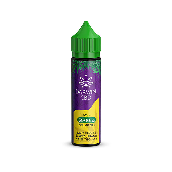 Darwin 3000mg CBD Isolate E-Liquid 60ml | Darwin | Hall of Vape |  | CBD Products