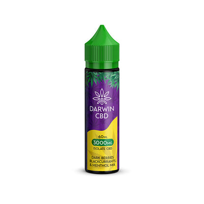 Darwin 3000mg CBD Isolate E-Liquid 60ml | Darwin | Hall of Vape |  | CBD Products