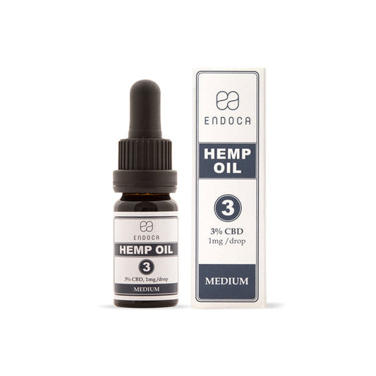 Endoca 300mg CBD Hemp Oil Drops 10ml | Endoca | Hall of Vape |  | CBD Products