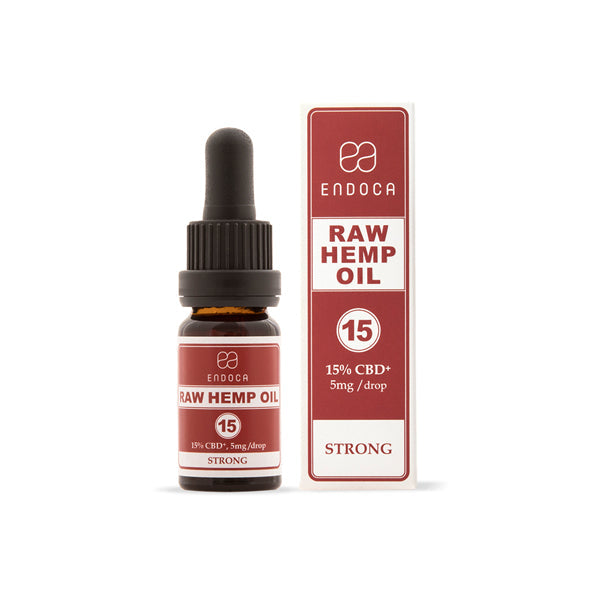 Endoca 1500mg CBD+CBDa RAW Hemp Oil Drops 10ml | Endoca | Hall of Vape |  | CBD Products