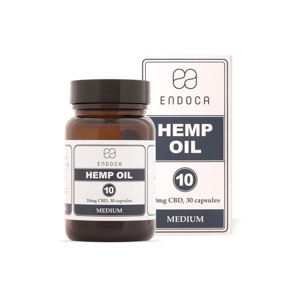 Endoca 300mg CBD Capsules Hemp Oil - 30 Soft Gel's | Endoca | Hall of Vape |  | CBD Products