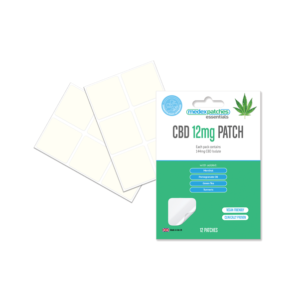 Medex Essentials 12mg CBD Patches - 12 Patches | Medex Essentials | Hall of Vape |  | CBD Products