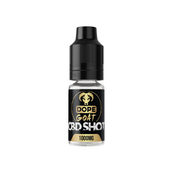 Dope Goat 1000mg CBD Shot 10ml | Dope Goat | Hall of Vape |  | CBD Products