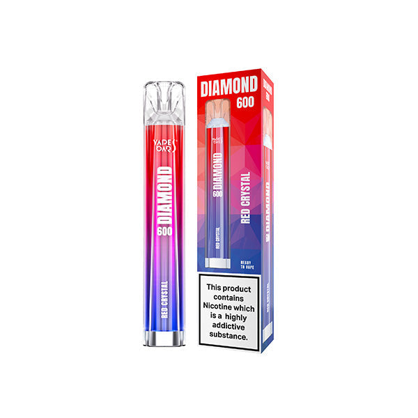 20mg Vapes Bars Diamond 600 Disposable Vape Device 600 Puffs | Vapes Bars | Hall of Vape |  | Vaping Products