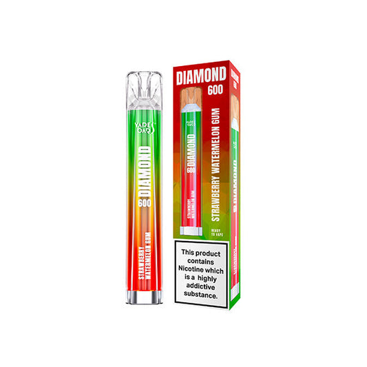 20mg Vapes Bars Diamond 600 Disposable Vape Device 600 Puffs | Vapes Bars | Hall of Vape |  | Vaping Products