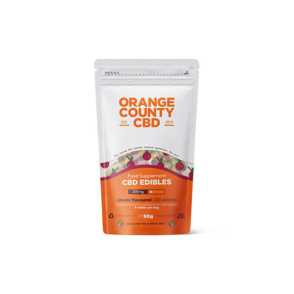 Orange County CBD 200mg Gummy Cherries - Grab Bag | Orange County | Hall of Vape |  | CBD Products