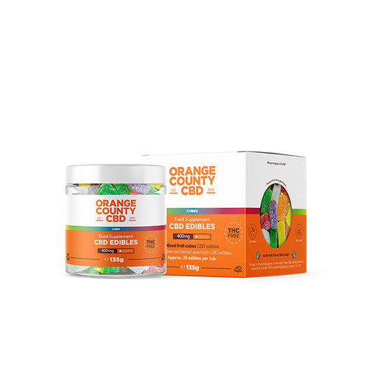 Orange County CBD 400mg Gummies - Small Pack | Orange County | Hall of Vape |  | CBD Products