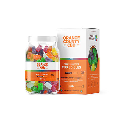 Orange County CBD 1600mg Gummies - Large Pack | Orange County | Hall of Vape |  | CBD Products