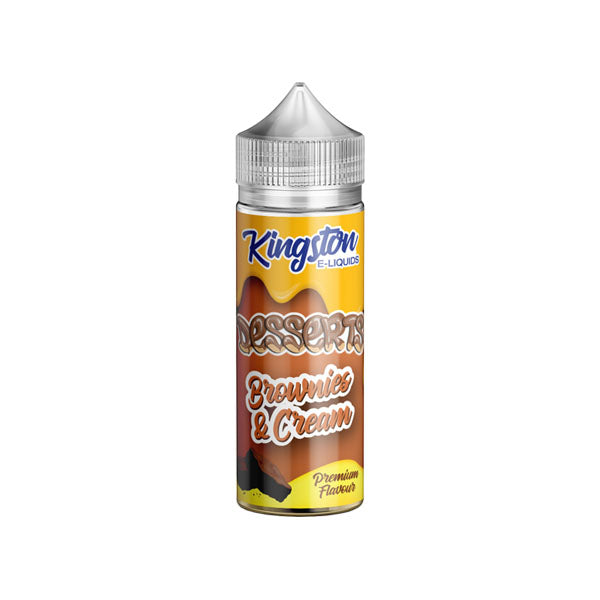 Kingston Desserts 120ml Shortfill 0mg (70VG/30PG) | Kingston | Hall of Vape |  | Vaping Products