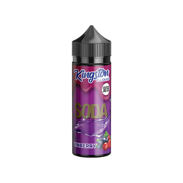 Kingston Soda 120ml Shortfill 0mg (50VG/50PG) | Kingston | Hall of Vape |  | Vaping Products