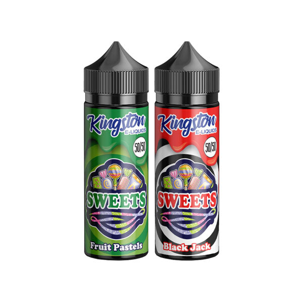 Kingston Sweets 120ml Shortfill 0mg (50VG/50PG) | Kingston | Hall of Vape |  | Vaping Products