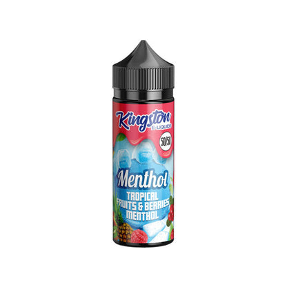 Kingston Menthol 120ml Shortfill 0mg (50VG/50PG) | Kingston | Hall of Vape |  | Vaping Products