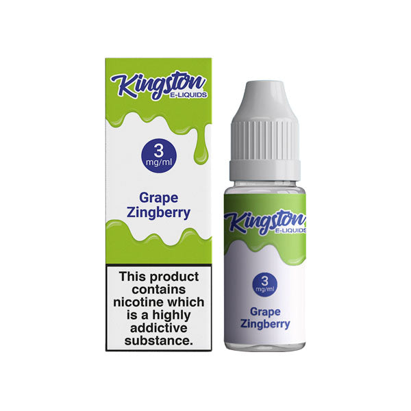 Kingston 12mg 10ml E-liquids (50VG/50PG) | Kingston | Hall of Vape |  | Vaping Products