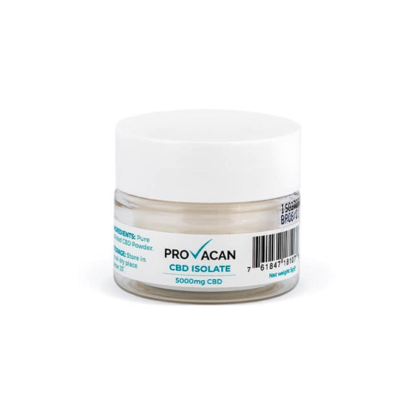 Provacan 5000mg CBD Isolate Powder - 5g | Provacan | Hall of Vape |  | CBD Products