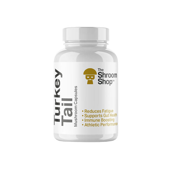 The Shroom Shop Turkey Tail Mushroom 45000mg Capsules - 90 Caps | The Shroom Shop | Hall of Vape |  | CBD Products