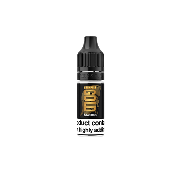 Britannia Gold 12mg 10ml E-Liquids (40VG/60PG)